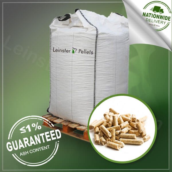 Leinster Pellets Palitised One tonne bag Pelletse