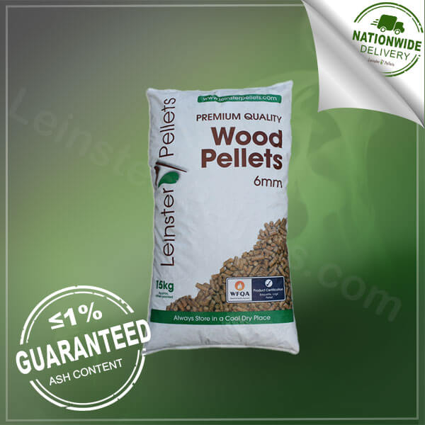 Wood Pellets 15kg Bags - Leinster Pellets