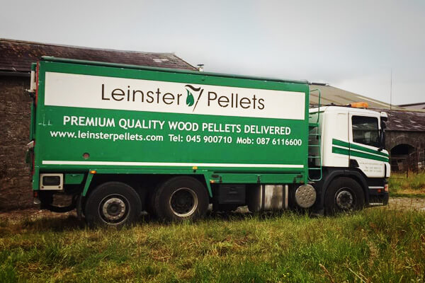 Leinster Pellets Wood Fuels Truck